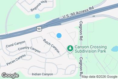 Map image of the property - 5618 Red Canyon