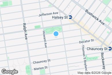 Map image of the property - 693 Macdonough St