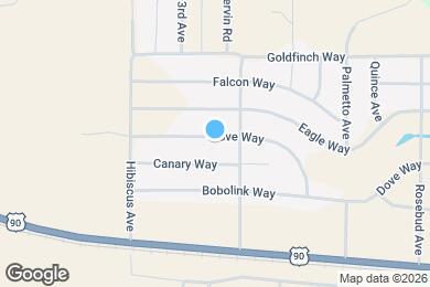 Map image of the property - 4624 Dove Way