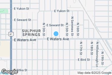 Map image of the property - 1410 E Waters Ave