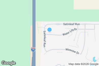 Map image of the property - 30745 Water Lily Dr