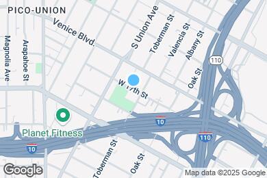 Map image of the property - 1015 W 17th St