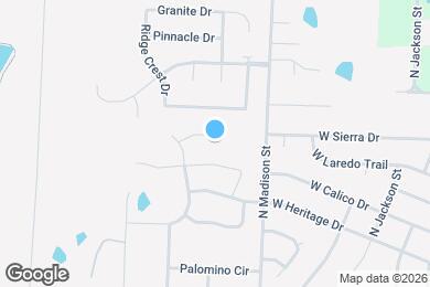 Map image of the property - 419 Buffalo Ct