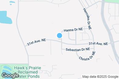 Map image of the property - 3103 Hanna Dr NE