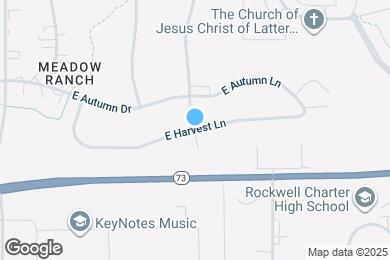 Map image of the property - 4599 E Fall Harvest Rd