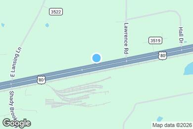 Map image of the property - 5927 East Highway 80