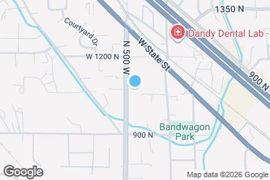 Map image of the property - 1054 N 500 W