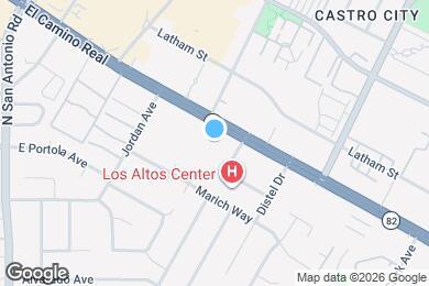 Map image of the property - 4984 W El Camino Real