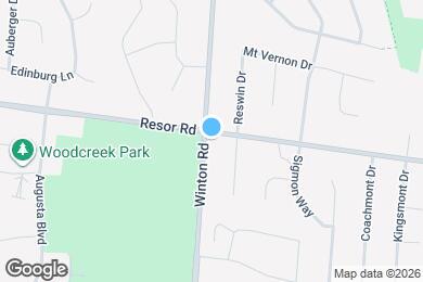 Map image of the property - 2311 Resor Rd