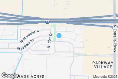 Map image of the property - 15881 W Latham St