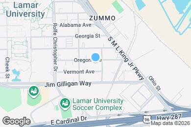 Map image of the property - 1176 Oregon Ave