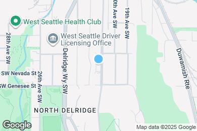 Map image of the property - 4121 21st Ave SW