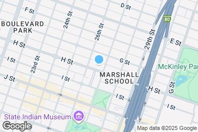 Map image of the property - 2623 H St