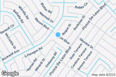 Map image of the property - 7159 Meroni Blvd