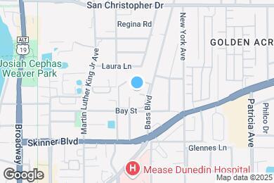 Map image of the property - The Carlisle at Dunedin