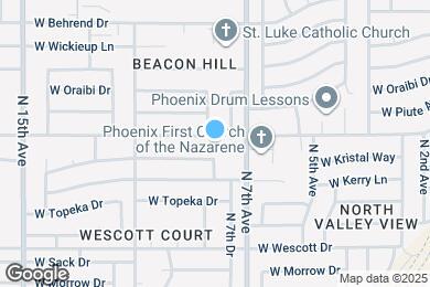 Map image of the property - 725 W Utopia Rd