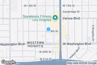 Map image of the property - 2360 W 18th St