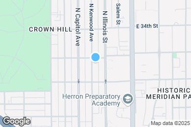 Map image of the property - 3245 N Kenwood Ave