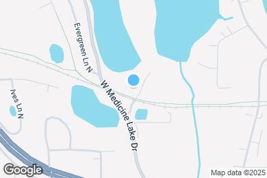 Map image of the property - Medicine Lake Apartments