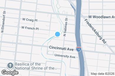 Map image of the property - 1623 W Ashby Pl