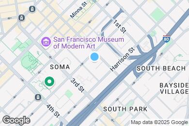 Map image of the property - 631 Folsom St