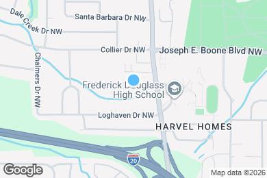 Map image of the property - 2566 Hightower Ct NW