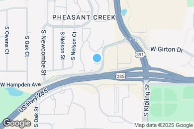 Map image of the property - 10351 W Girton Dr