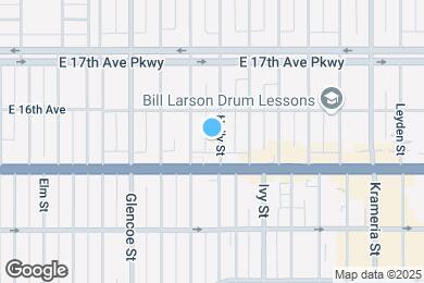 Map image of the property - 1539 Holly St