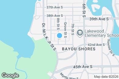 Map image of the property - 4122 8th St S