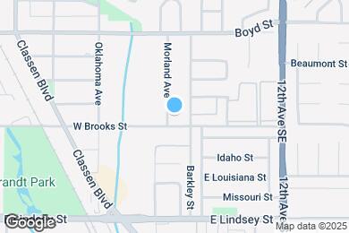 Map image of the property - 1523 Morland Ave