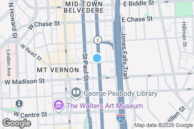 Map image of the property - Calvert Lofts