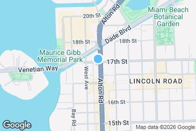 Map image of the property - 1220 17th St