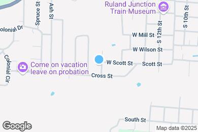 Map image of the property - 712 Cedar Dr