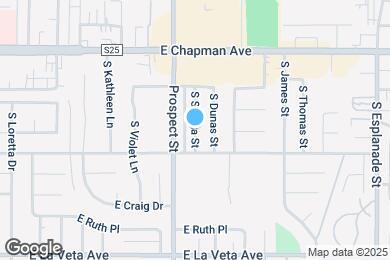 Map image of the property - 260 S Shasta St