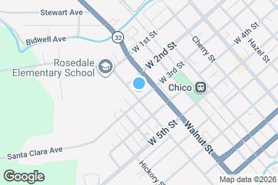 Map image of the property - 1144 West 3rd Street