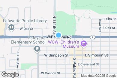 Map image of the property - (PAST) Baseline Townhomes