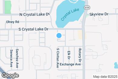 Map image of the property - 1614 Sparrow Dr