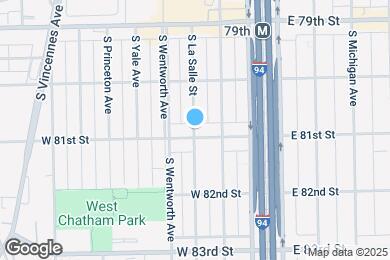 Map image of the property - 8051 S La Salle St