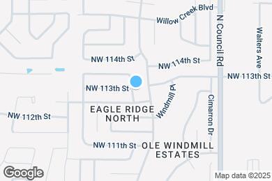 Map image of the property - 11332 N Markwell Ave