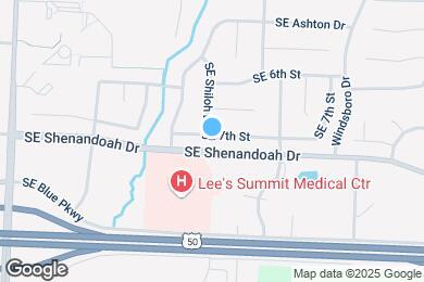 Map image of the property - 2121 SE 7th St