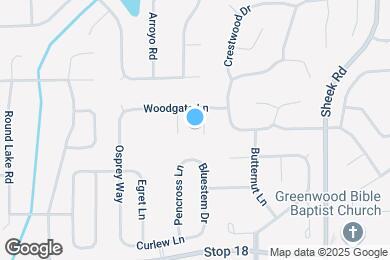Map image of the property - 1292 Birchwood Way