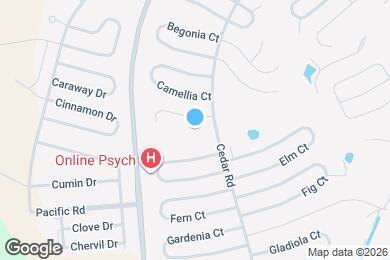 Map image of the property - 320 Daffodil Ln