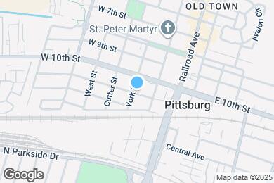 Map image of the property - 94 W 11th St
