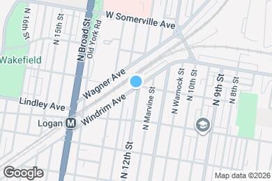 Map image of the property - 5136 N 12th St