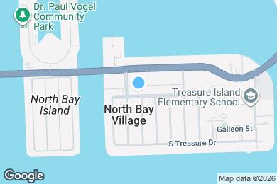 Map image of the property - 1555 N Treasure Dr