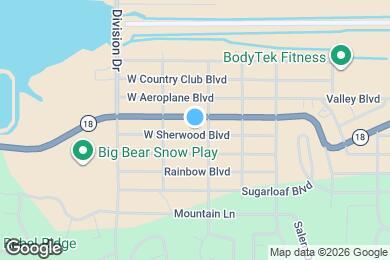 Map image of the property - 1013 W Sherwood Blvd