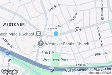 Map image of the property - 5712 Washington Blvd