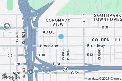 Map image of the property - 1044 23rd St