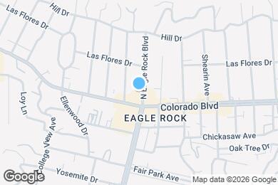 Map image of the property - 5121 1/2 N Eagle Rock Blvd