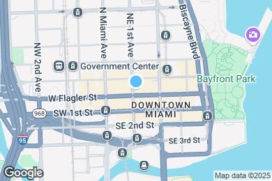 Map image of the property - 111 E Flagler St